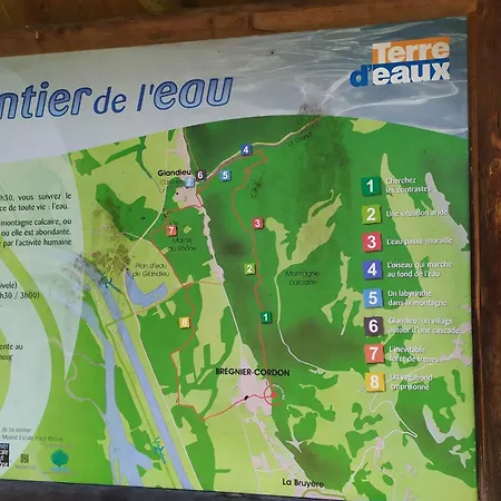 De Sejour Les Sables Vakantiehuis Brégnier-Cordon